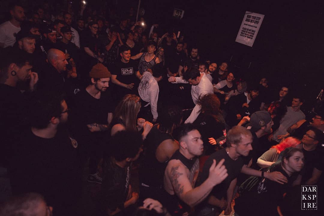 Crystal Lake - InVisions - Captives gig